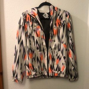 Volcom enemy lines water resistant windbreaker